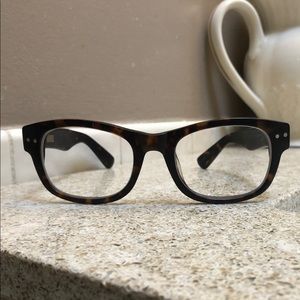 7 For All Mankind Tortoise shell brown Rx glasses